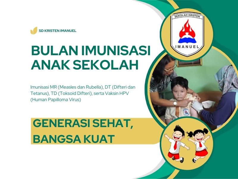 Bulan Imunisasi Anak Sekolah