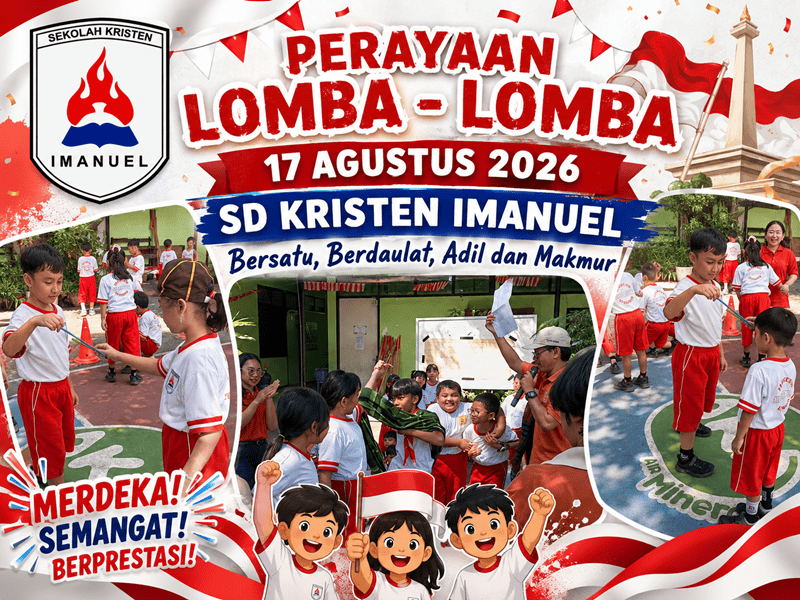 SD Kristen Imanuel Merayakan HUT RI ke-81